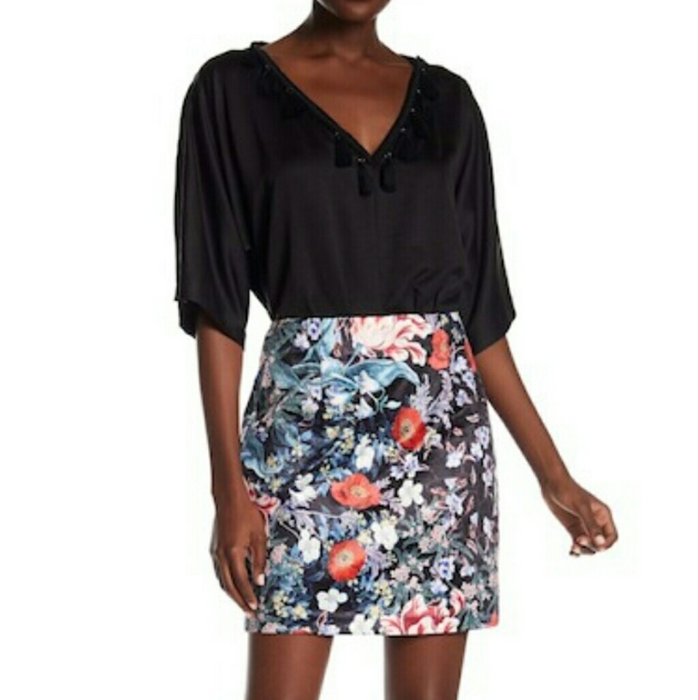 Women's Satin Skirt